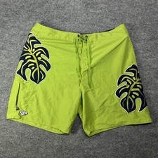Quiksilver Edition Board Shorts Mens XL Green...