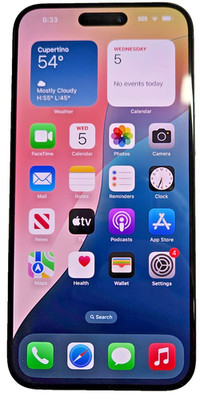 Apple iPhone 15 Pro Max 256GB Unlocked   Very Good Condition   Blue 86% Battery