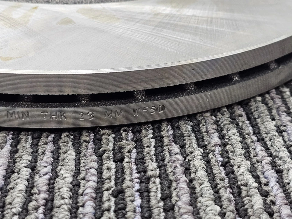 (QTY 2) For Audi A8 Quattro 97-00 A6 Quattro 98-04 Brake Disc Rotor YH200911 - Image 4 of 4