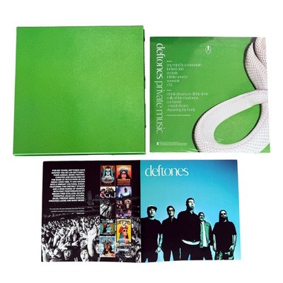 DEFTONES Private Music Rare PROMO Clear Vinyl & Press Kit Deluxe