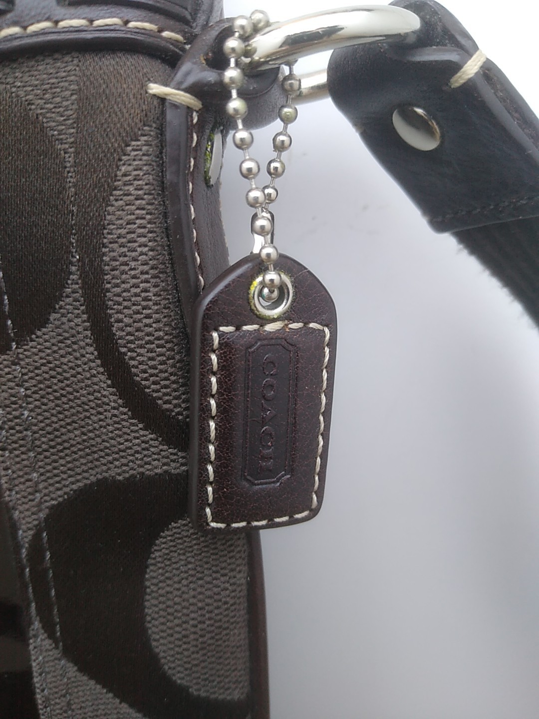 Coach Small Patchwork Purse Shoulder Crossbody Br… - image 2