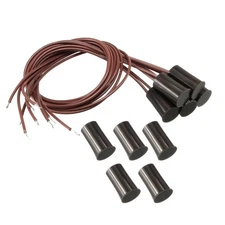 5pcs RC-33 NC Recessed Wired Security Contact Sensor Alarm Magnetic Reed Switch