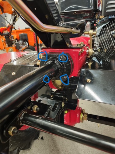 Trattore monoasse 16cv + rimorchio e tosaerba - Foto 10 di 11