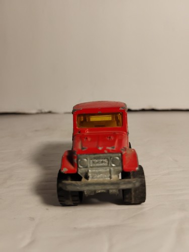 Majorette Brand |  Red Toyota 4x4 #277  Rally Made In France  - Picture 7 of 23
