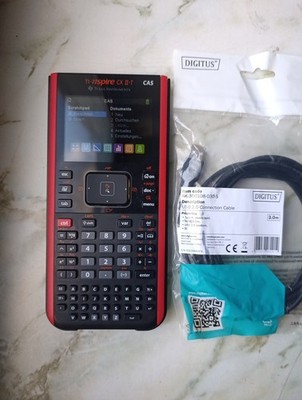 TI Nspire CX II-T CAS Texas Instruments programmierbar  - HÄNDLER  Mit Kabel