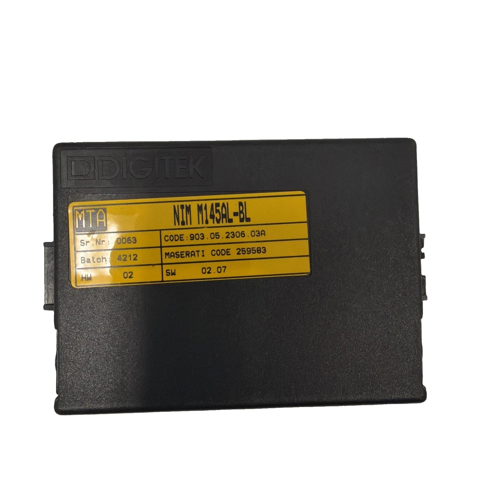Maserati GranTurismo 2008-2019 Body control module P/N 259583