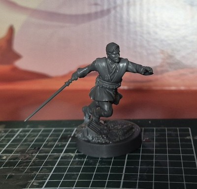 Star Wars Legion Obi-Wan Kenobi Commander, 35mm, Deutsche Karten, Tabletop Figur