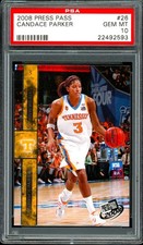 2008 Press Pass #26 Candace Parker  RC  PSA 10  HOF  2025
