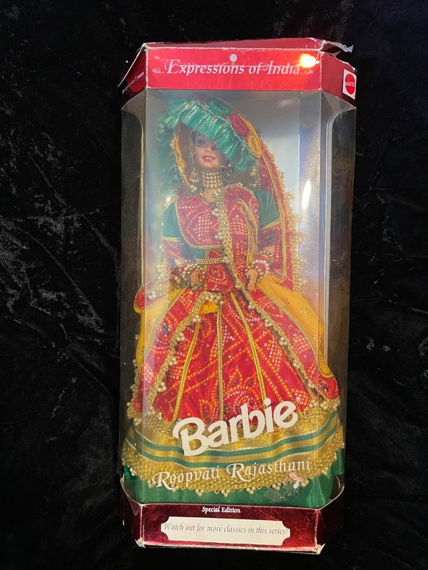 VINTAGE BARBIE EXPRESSIONS OF INDIA LEO MATTEL ROOPVATI RAJASTHANI RARE