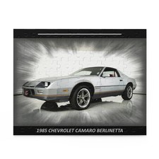 Iconic 1985 Chevrolet Camaro Berlinetta Temp Puzzle 120 pcs   Vintage