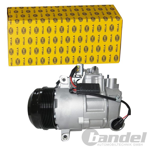 Hella Easy2Fit Klimakompressor 6SBU16C Passend FüR Mercedes C-KLASSE E-KLASSE SL-image