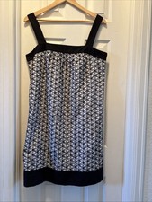 And Taylor Loft Eyelet Strap Dress Size 10