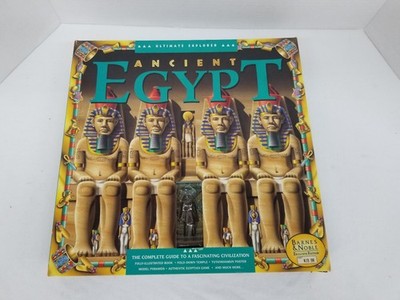 Ultimate Explorer Acient Egypt Activity Set With Interactive Book & Poster Z6