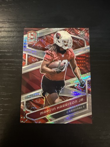 Marvin Harrison Jr. [Wave] #4 2024 Panini Spectra card