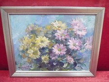 Bellissimo, Vecchio Dipinto__Natura Morta Di Fiori__Brigitte Schneider!