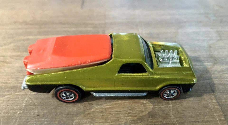 Hot Wheels Redline Seasider verde claro con barco blanco/rojo - ¡Excelente estado! Foto 2 de 4