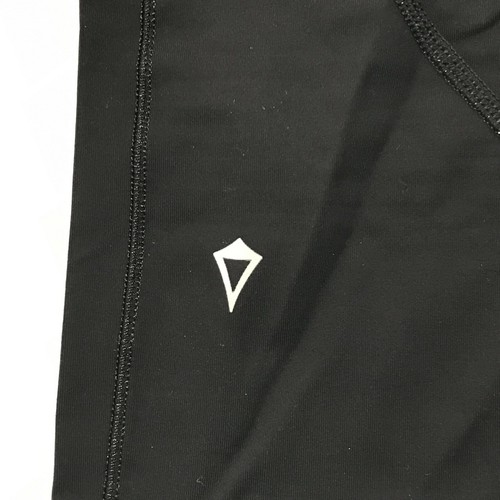 ivivva Yoga Pants Leggings Girls 8 M Black Purple Geometric Joggers Pockets - Picture 3 of 4