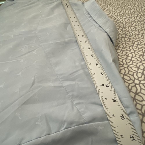 Roper Herren XL Hemd mit Knopfleiste Blau Perlen Druckknopf Western Langarm Taschen - Bild 9 von 11