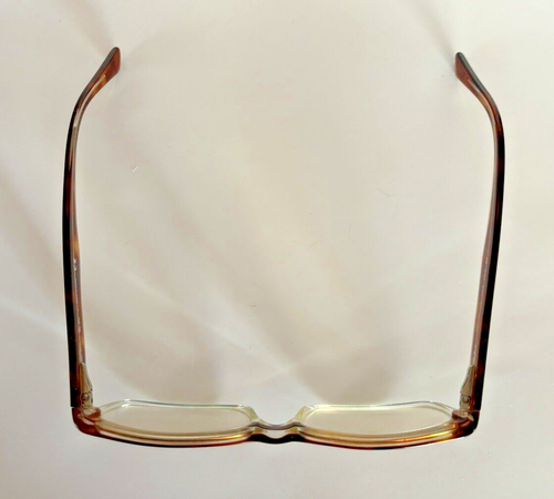 Ray-Ban RB5163 2192 Brown/Clear Rectangle Eyeglasses Frame 54-16 145 R3-5 - Picture 3 of 6