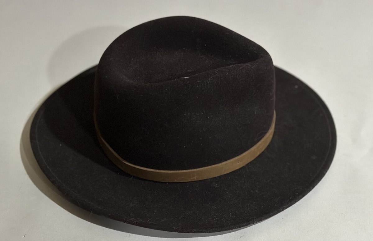 GOORIN BROS Heritage Felted Wool Rancher Hat Brown S | eBay display picture 3