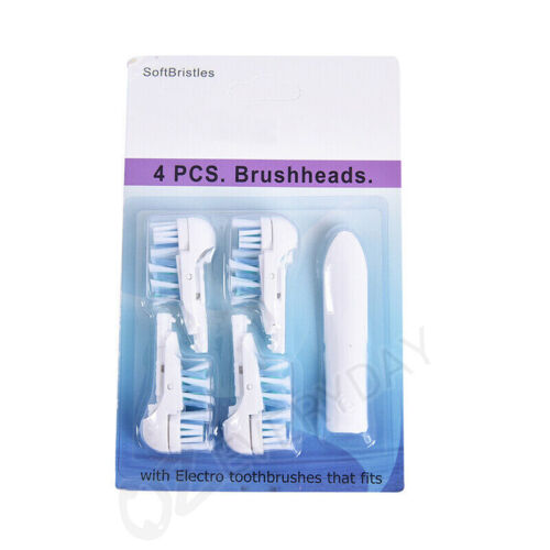 4pcs Replacement Brush Heads for Oral-B CROSS ACTION POWER DUAL CLEAN Toothbrush - Picture 8 of 10