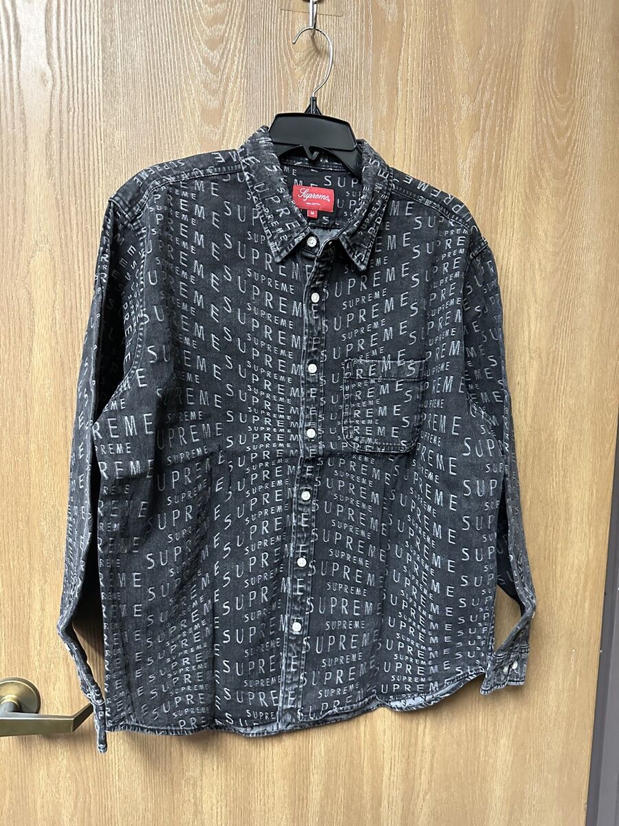 supreme jacquard denim jersey