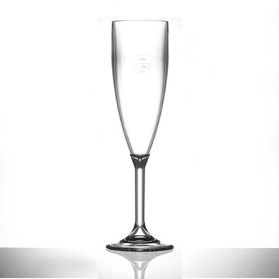 ELITE PREMIUM POLYCARBONAT 6,6 OZ CHAMPAGNERFLÖTE CE @ 125ml - WIEDERVERWENDBAR