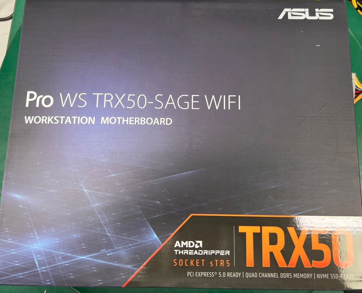 Asus Pro WS TRX50-SAGE WIFI Motherboard Support AMD Ryzen 7000 PRO