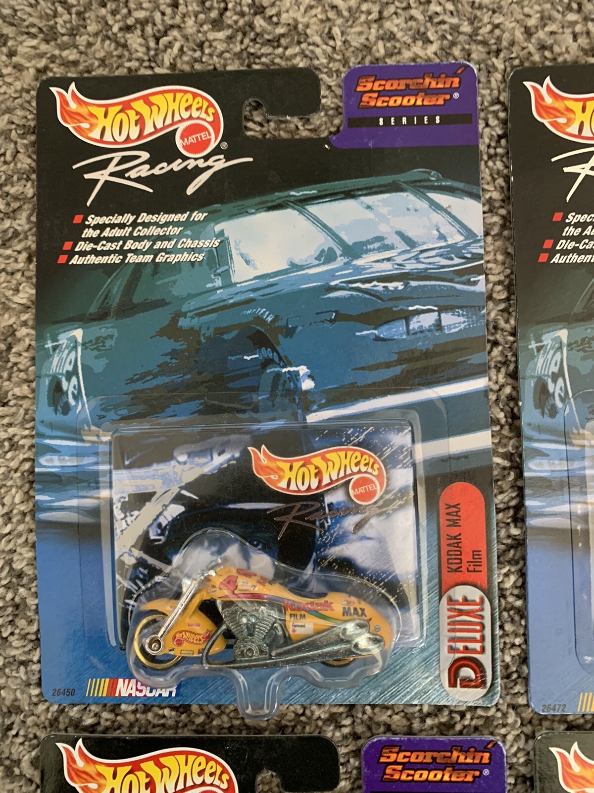 Hot Wheels Racing Scorchin Scooter Series Set of 4 eBay