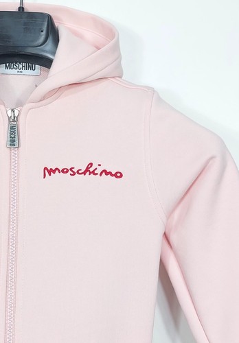 Moschino Kid embroidered zip hoodie - pink 6YO - Picture 4 of 7