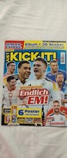 Euro 2024 Panini Kick It Poster Magazine England Scotland Germany Italy Holland