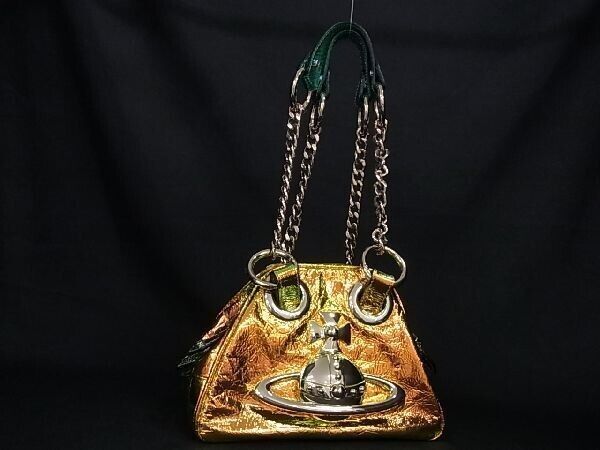 Rare!! Vivienne Westwood Yasmine Archive Big Orb Metallic
