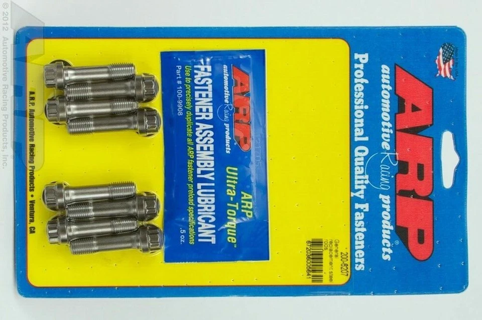 ARP 200-6207 натуральный 3/8» общая замена ARP2000 стержень болт набор - Изображение 3 из 4