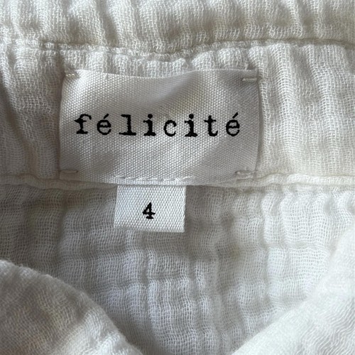 Camicia Felicite Classic Boyfriend Top Garza con bottoni bianca taglia large - Foto 9 di 10