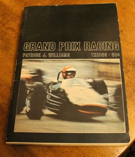 Grand Prix Racing ~ Patrick J. Williams ~ 1971 Scholastic TP 5PR