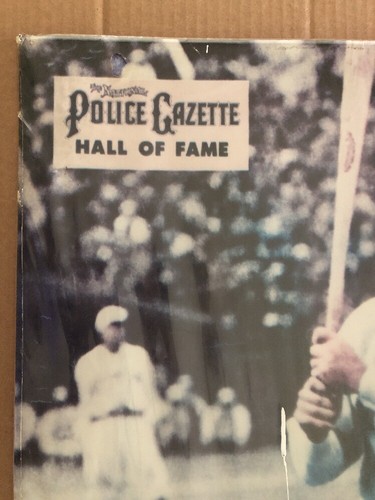 Police Gazette Original Vintage Poster Babe Ruth Boston Red Sox Baseball MLB - Picture 5 of 12