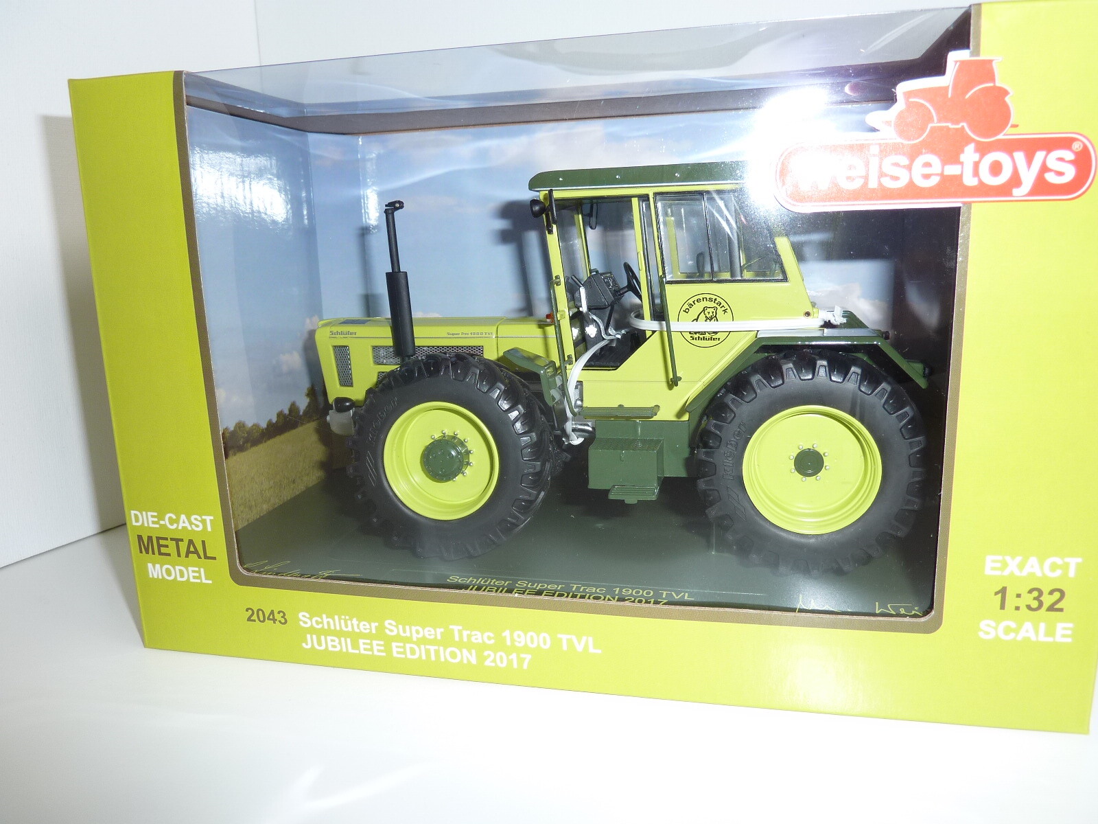 Weise-toys 2043 SCHLÜTER Super Trac 1900 TVL SONDERMODELL NEU Weise-toys 2043 SCHLÜTER Super Trac 1900 TVL SONDERMODELL NEU