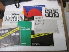 Vintage Nikon FM2, Nikon System, Nikkor Lens  More - Manuals. Guides, etc.