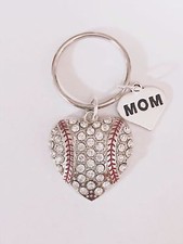 Baseball Keychain Softball Sports Mom Mother's Day Christmas Gift For Her