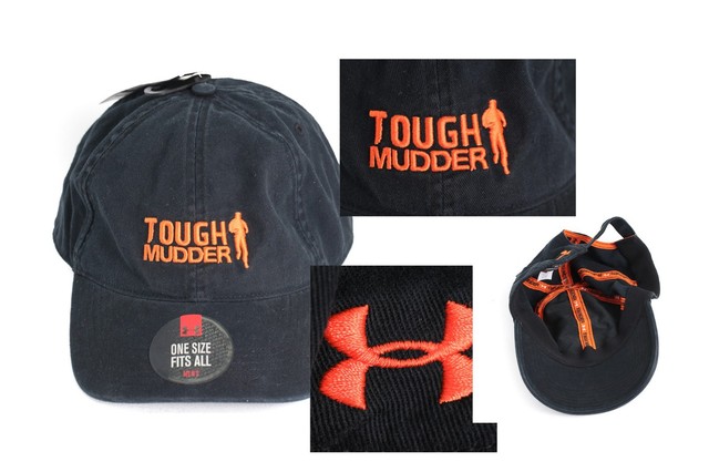 black and orange under armour hat