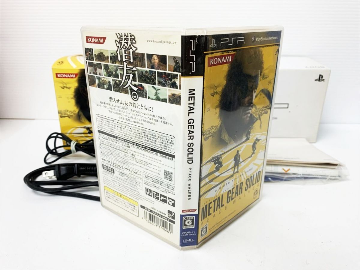 Sony PSP 3000 Metal Gear Solid: Peace Walker Big Boss Sony PSP 3000 Metal Gear Solid: Peace Walker Big Boss