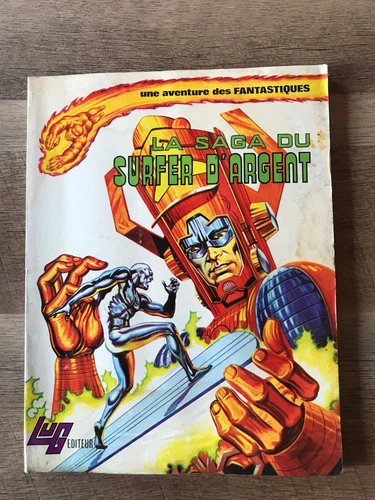 UNE AVENTURE DES FANTASTIQUES 2 et 3 LUG   LA SAGA DU SURFER D'ARGENT  PANTHERE