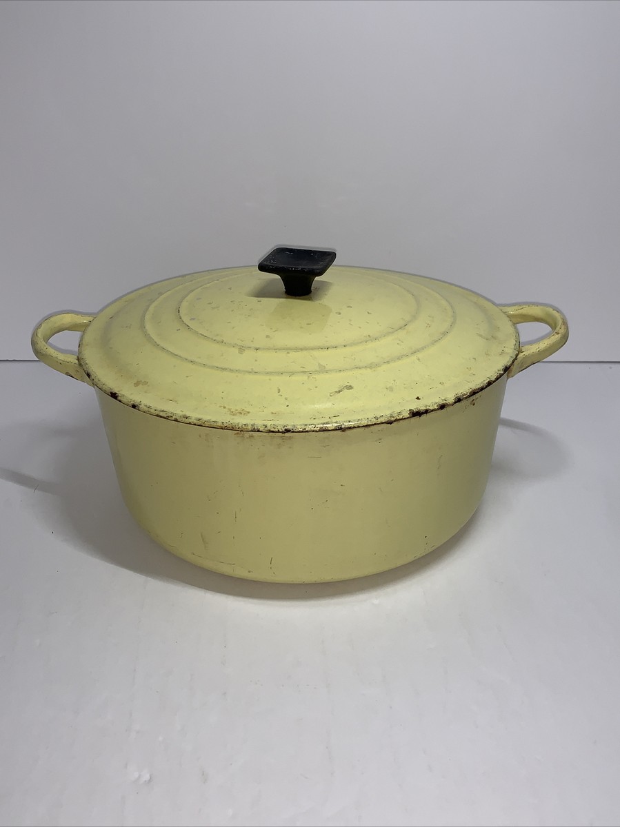 LE CREUSET マルミット18cm イエロー　USED LE CREUSET マルミット18cm イエロー USED - メルカリ