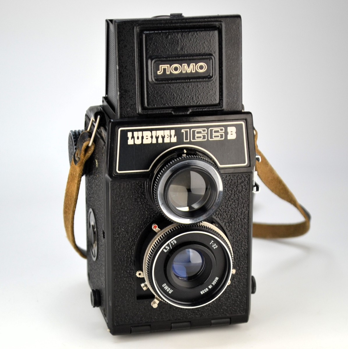 み*ん様 【ロシア製】LUBITEL166B 箱、カメラケース付　6/16 LUBITEL 166 B Soviet Camera LOMO Lens TRIPLET - 22 (4.5/75