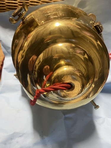 Vintage 1900 brass motor spotlight - Picture 4 of 8
