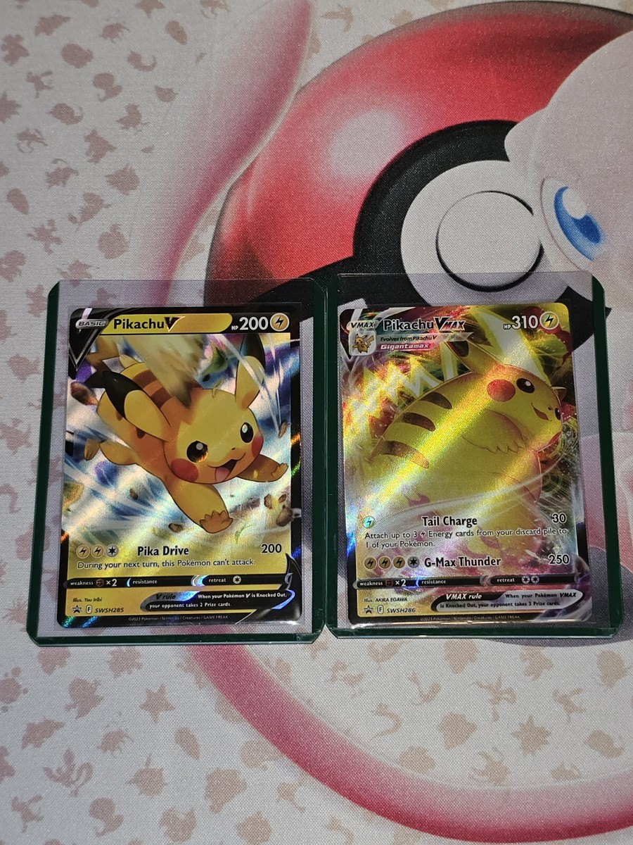 Pokemon TCG Sword & Shield Promo Cards Pikachu V SWSH285 +