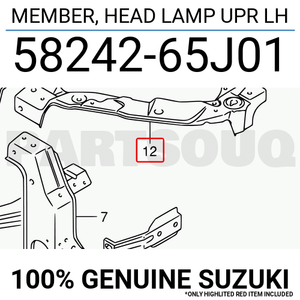 Suzuki 77821 65j01 zgh