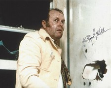 M. EMMET WALSH SIGNED AUTHENTIC 'BLOOD SIMPLE' 8x10 MOVIE PHOTO w/COA PROOF