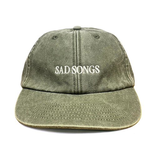 Sad Songs Washed Embroidered Dad Baseball Cap || Hat Strapback 6 Panel Brimmed - Picture 18 of 22