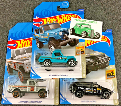 Hot Wheels - Lot of 3 BAJA BLAZERS - Zamac Land Rover ...
